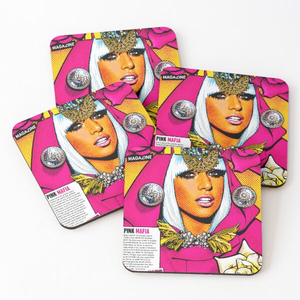 Item preview, Pink GAGA Pop Art Girl collection designed and sold by fayedana39.