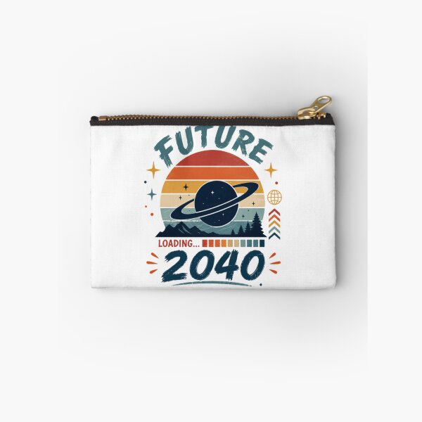 Item preview, Future Loading 2040 Birth Year Space New Baby Gift designed and sold by RetroMini2026.