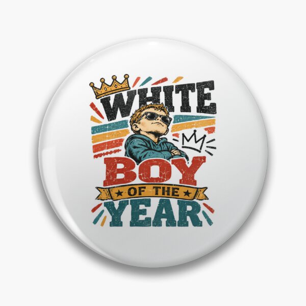 Item preview, White Boy Of The Year Best Boy Kid Child Son Family Gift designed and sold by JonesFlora2025.