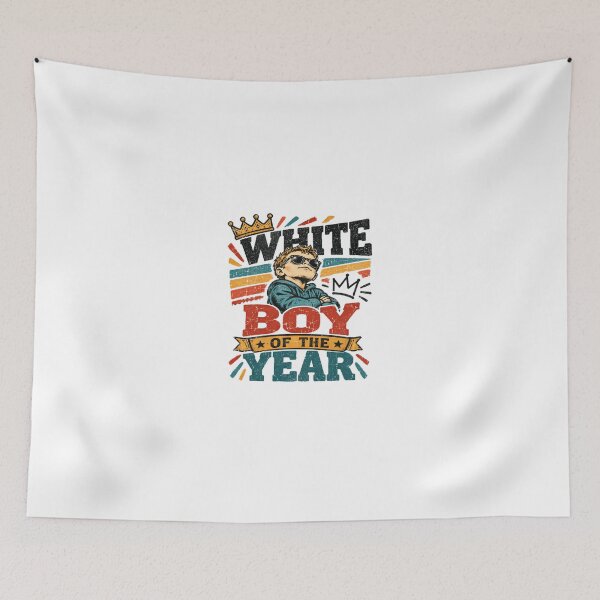 Item preview, White Boy Of The Year Best Boy Kid Child Son Family Gift designed and sold by JonesFlora2025.