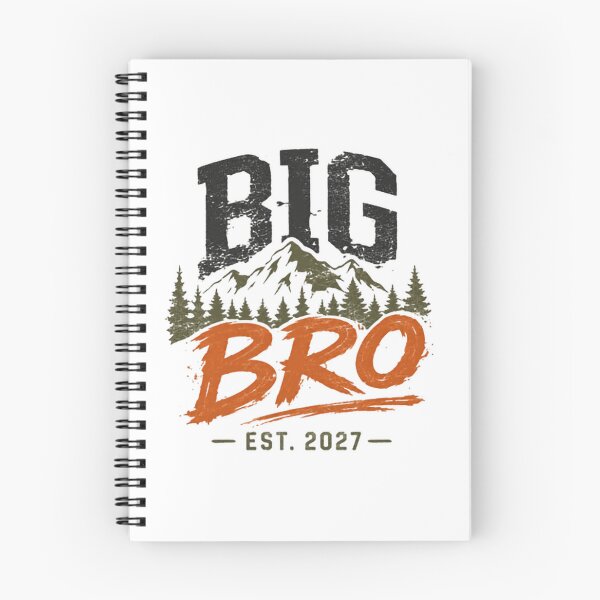 Item preview, Big Bro Est. 2027 New Brother Mountain Outdoor Sibling Family designed and sold by JonesFlora2025.