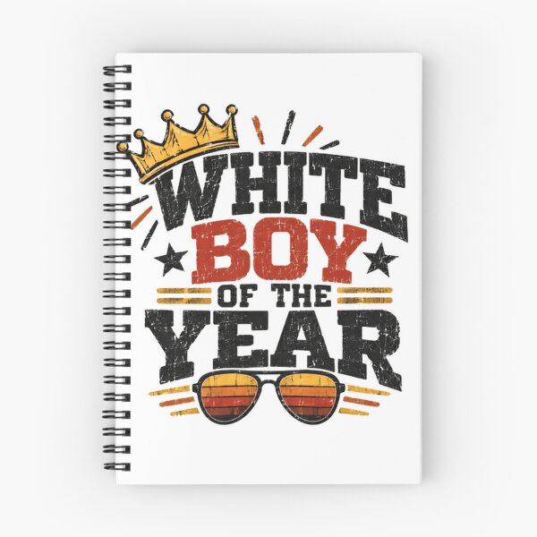 Item preview, White Boy Of The Year Funny Identity Award Men Guys Gift designed and sold by HumansStuck12.