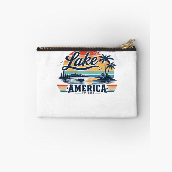 Item preview, Lake America Est. 2026 Lake Life Vacation Boating Summer Patriotic USA designed and sold by RetroMini2026.