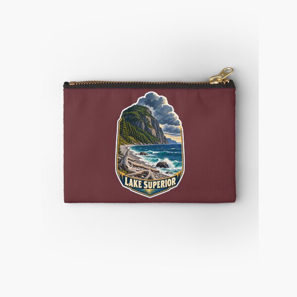 Item preview, Lake Superior Vintage Canadian Wilderness Great Lakes Prints designed and sold by PinUpPizzazz.