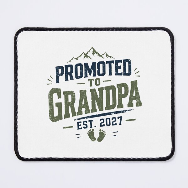 Item preview, Promoted To Grandpa Est. 2027 New Grandfather Expecting Grandparent Announcement Gift designed and sold by JonesFlora2025.