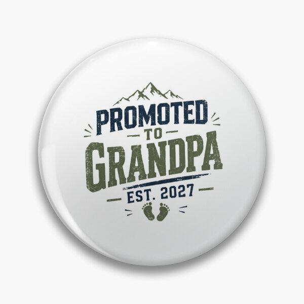 Item preview, Promoted To Grandpa Est. 2027 New Grandfather Expecting Grandparent Announcement Gift designed and sold by JonesFlora2025.