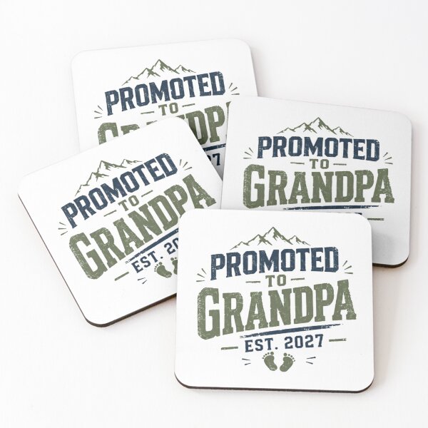 Item preview, Promoted To Grandpa Est. 2027 New Grandfather Expecting Grandparent Announcement Gift designed and sold by JonesFlora2025.