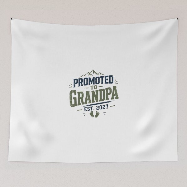 Item preview, Promoted To Grandpa Est. 2027 New Grandfather Expecting Grandparent Announcement Gift designed and sold by JonesFlora2025.