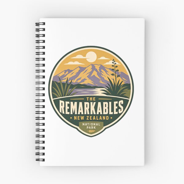 Item preview, The Remarkables New Zealand National Park Travel Souvenir Mountain Hiking designed and sold by Simsimah26Parks.