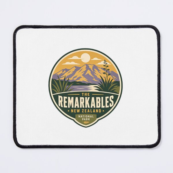 Item preview, The Remarkables New Zealand National Park Travel Souvenir Mountain Hiking designed and sold by Simsimah26Parks.