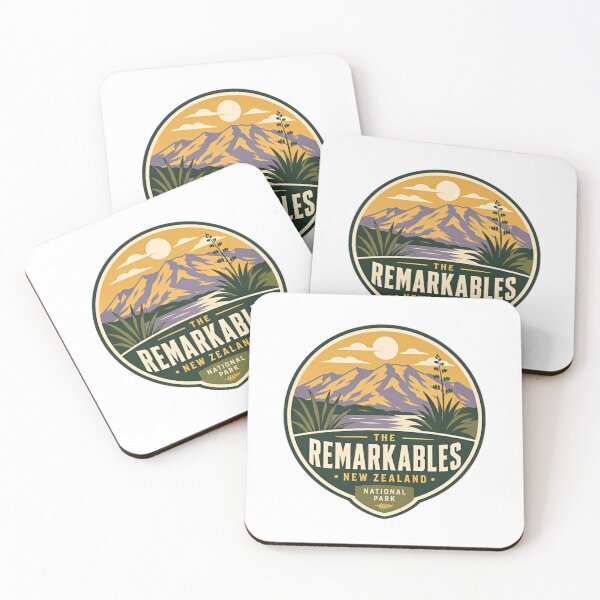 Item preview, The Remarkables New Zealand National Park Travel Souvenir Mountain Hiking designed and sold by Simsimah26Parks.
