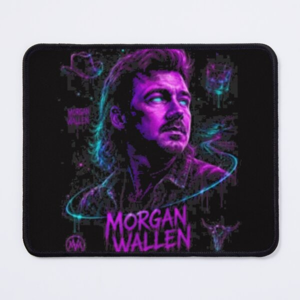 Item preview, Morgan Wallen Colage Art BW designed and sold by the-tkacher.