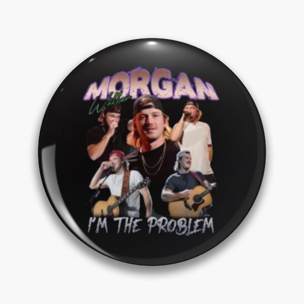 Item preview, Morgan Wallen Colage Art BW designed and sold by the-tkacher.