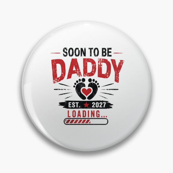 Item preview, Soon To Be Daddy Est 2027 Loading Expectant Father Pregnancy Announcement designed and sold by JonesFlora2025.
