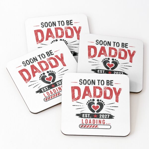 Item preview, Soon To Be Daddy Est 2027 Loading Expectant Father Pregnancy Announcement designed and sold by JonesFlora2025.