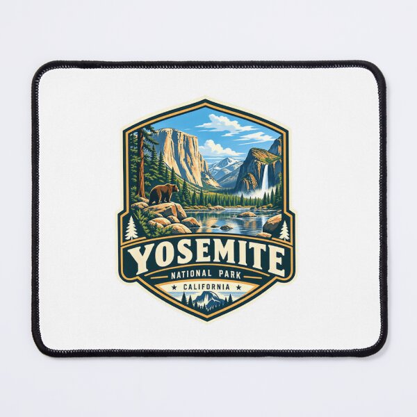 Item preview, Yosemite National Park California Travel Outdoors Hiker Souvenir designed and sold by Simsimah26Parks.