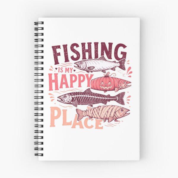 Item preview, Fishing Is My Happy Place Angler Fisherman Hobby designed and sold by RetroMini2026.