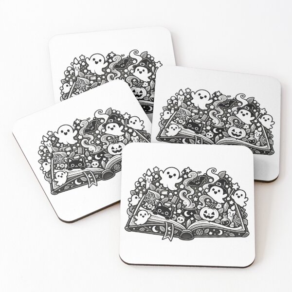 Item preview, HALLOWEEN DOODLE COLLECTION - SPELLBOOK EXPLOSION designed and sold by WheelieGdArt.