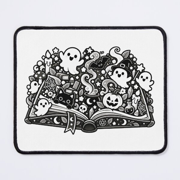 Item preview, HALLOWEEN DOODLE COLLECTION - SPELLBOOK EXPLOSION designed and sold by WheelieGdArt.
