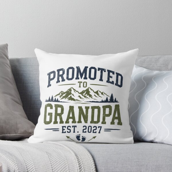 Item preview, Promoted To Grandpa Est. 2027 Grandfather Baby Announcement New Grandparent designed and sold by JonesFlora2025.