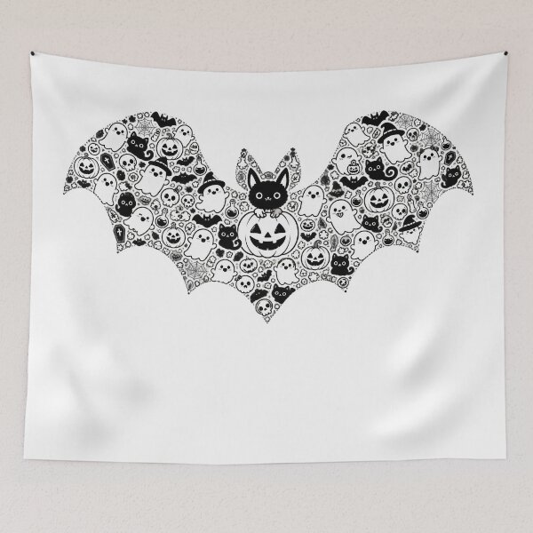 Item preview, HALLOWEEN DOODLE COLLECTION  - BAT designed and sold by WheelieGdArt.