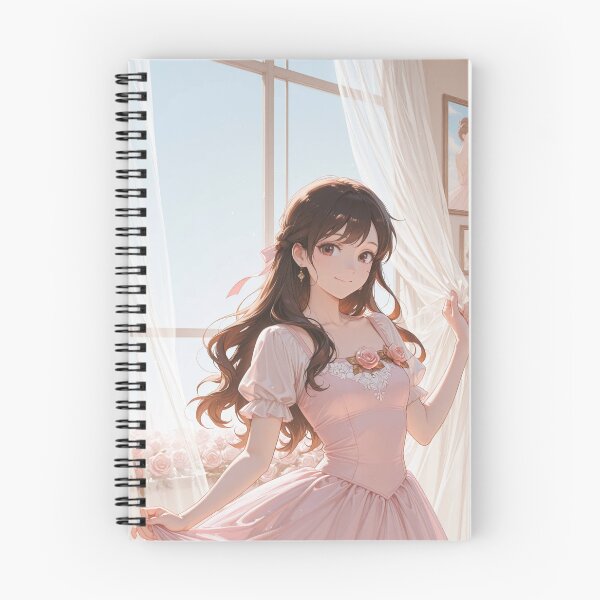 Item preview, Rose Morning Grace – Romantic Anime Ballerina designed and sold by SEIMEI2025.