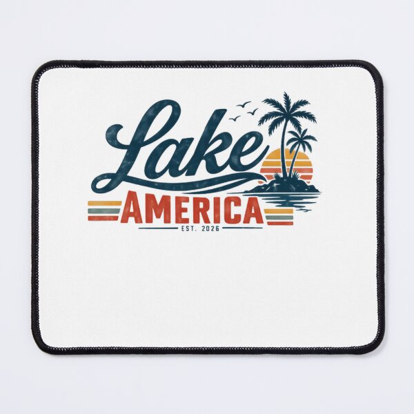 Item preview, Lake America Est. 2026 Summer Vacation Travel United States designed and sold by RetroMini2026.