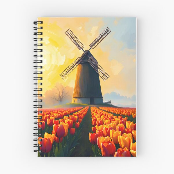 Item preview, Windmill At Dawn  designed and sold by Lisamariesumner.