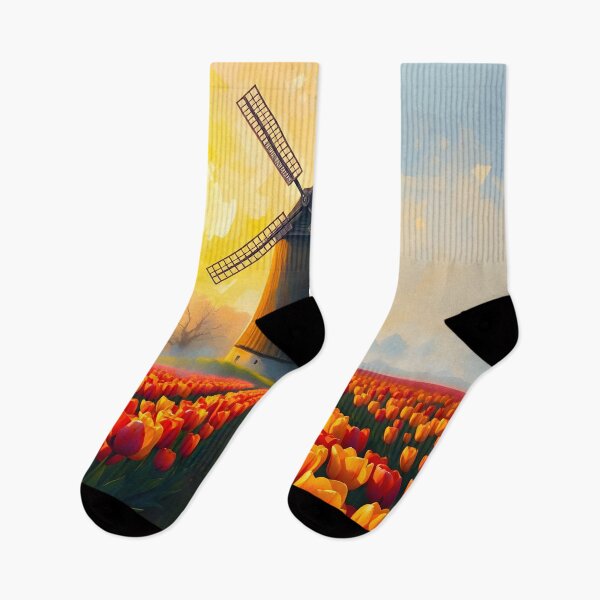 Item preview, Windmill At Dawn  designed and sold by Lisamariesumner.