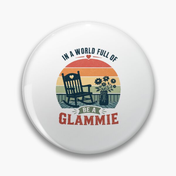 Item preview, In A World Full Of Be A Glammie Grandmother Grandparent Gift designed and sold by RetroMini2026.