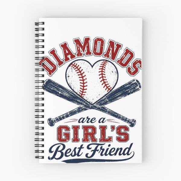 Item preview, Diamonds Are A Girl's Best Friend Baseball Fan designed and sold by JonesFlora2025.