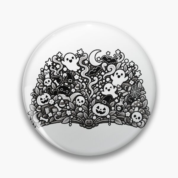Item preview, HALLOWEEN DOODLE COLLECTION - SPELLBOOK designed and sold by WheelieGdArt.