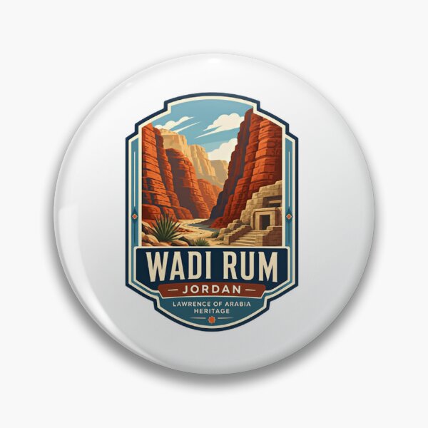 Item preview, Wadi Rum Jordan Lawrence Of Arabia Heritage Travel Destination Adventure designed and sold by Simsimah26Parks.