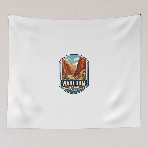 Item preview, Wadi Rum Jordan Lawrence Of Arabia Heritage Travel Destination Adventure designed and sold by Simsimah26Parks.