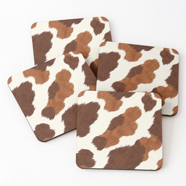 Item preview, Rustic Chestnut Brown Cowhide Faux Fur Pattern designed and sold by arteresting-art.