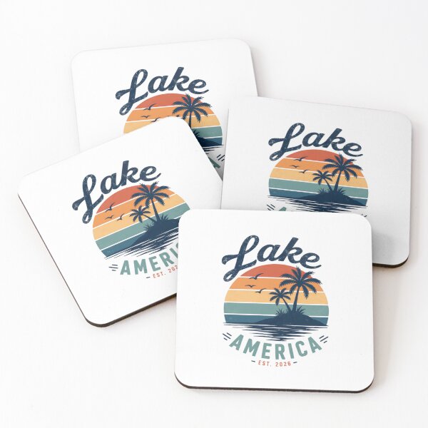 Item preview, Lake America Est 2023 Lake Life Patriotic Vacation designed and sold by RetroMini2026.