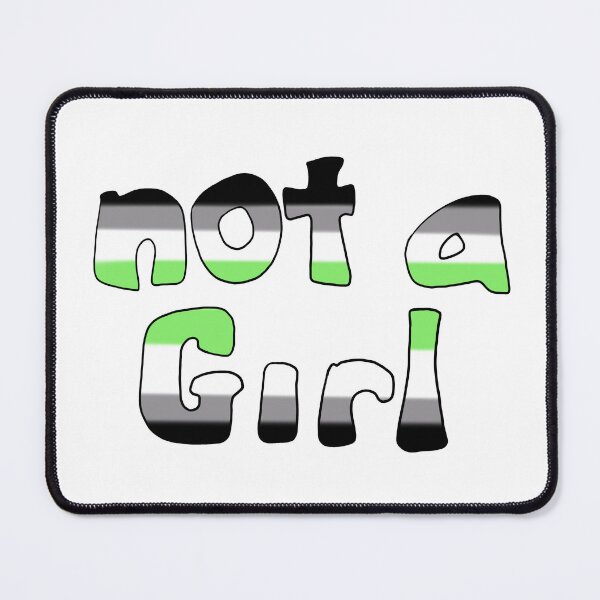 Item preview, Agender not a girl designed and sold by filledesang.