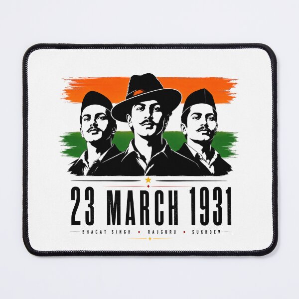 Item preview, Bhagat Singh Rajguru Sukhdev 23 march 1931 designed and sold by pradeepvisuals.