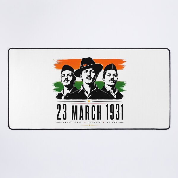 Item preview, Bhagat Singh Rajguru Sukhdev 23 march 1931 designed and sold by pradeepvisuals.