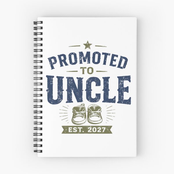 Item preview, Promoted To Uncle Est. 2027 New Baby Announcement Future Uncle Gift designed and sold by JonesFlora2025.