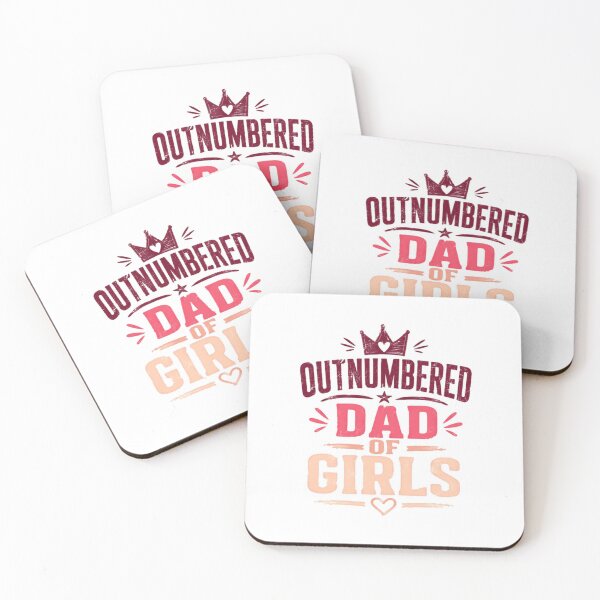 Item preview, Outnumbered Dad Of Girls Father Daughters Parenthood designed and sold by RetroMini2026.
