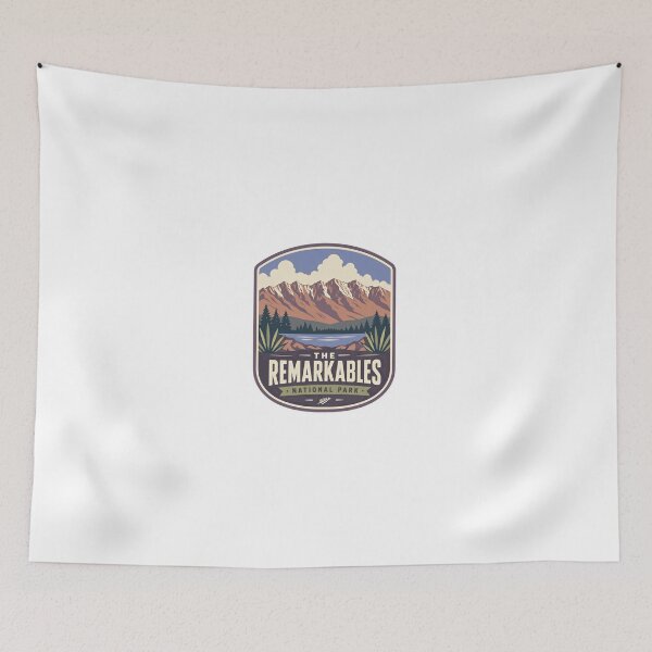 Item preview, The Remarkables National Park New Zealand Mountain Travel Hiking Adventure designed and sold by Simsimah26Parks.