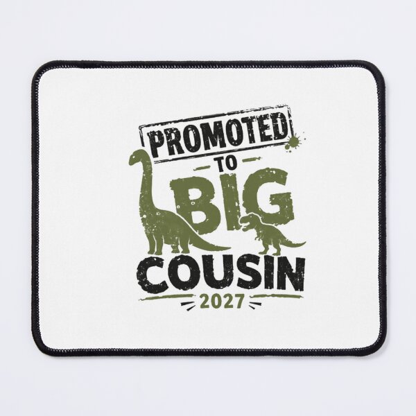 Item preview, Promoted To Big Cousin 2027 Dinosaur New Baby Announcement Family Gift designed and sold by JonesFlora2025.