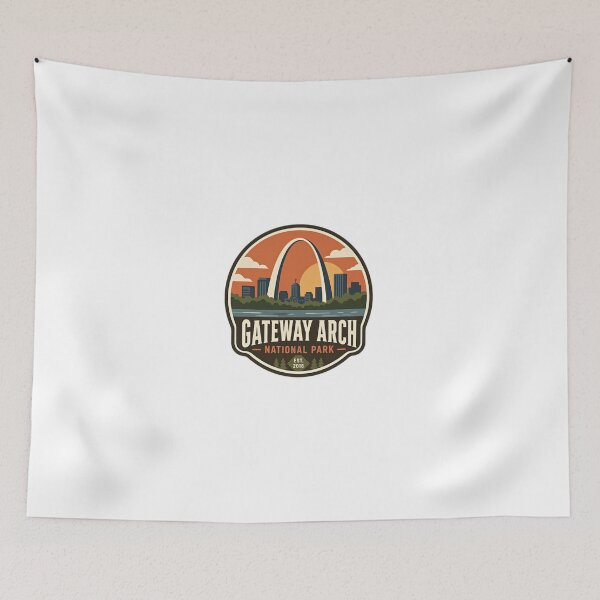 Item preview, Gateway Arch National Park Est. 2018 Saint Louis Missouri Travel Souvenir designed and sold by Simsimah26Parks.
