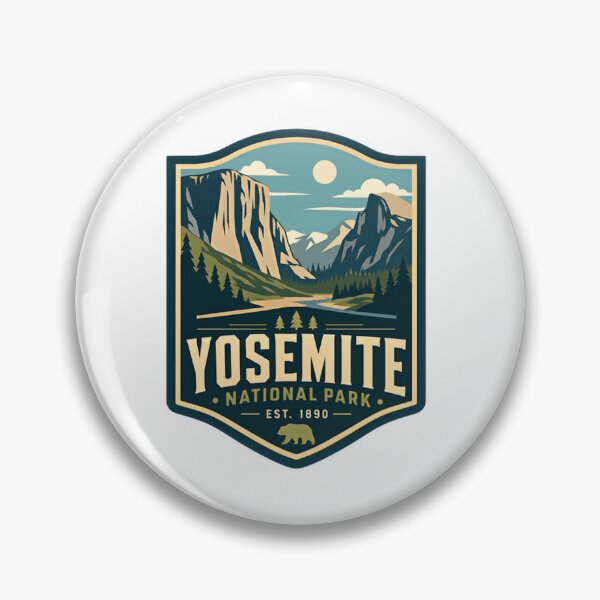 Item preview, Yosemite National Park Est. 1890 Wilderness Hiker Explorer designed and sold by Simsimah26Parks.