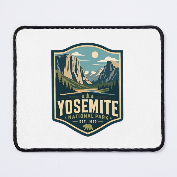 Item preview, Yosemite National Park Est. 1890 Wilderness Hiker Explorer designed and sold by Simsimah26Parks.