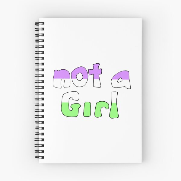 Item preview, Genderqueer not a girl designed and sold by filledesang.
