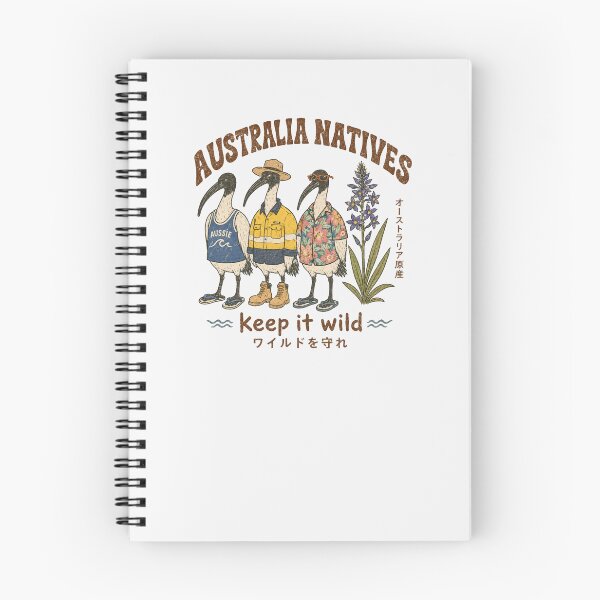 Item preview, Australia Natives Keep It Wild Three Bin Chickens Aussie Tradie Hibiscus Floral designed and sold by Yellowriversss.