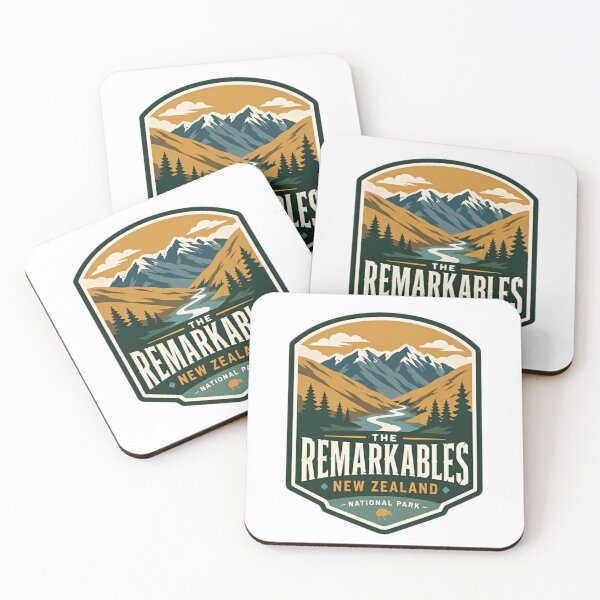 Item preview, The Remarkables New Zealand National Park Hiking Traveler Souvenir designed and sold by Simsimah26Parks.
