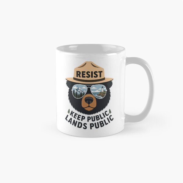 Item preview, Resist Keep Public Lands Public National Parks Conservation Activist designed and sold by SkeletonsDanger.